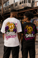 Load image into Gallery viewer, SMILE. We Haven't Met Yet. Unisex Graphic Tee