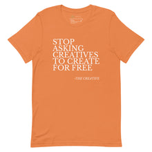Load image into Gallery viewer, "Stop Askin'" Unisex T-shirt (PURE script)