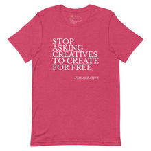 Load image into Gallery viewer, "Stop Askin'" Unisex T-shirt (PURE script)