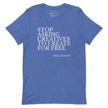 Load image into Gallery viewer, "Stop Askin'" Unisex T-shirt (PURE script)