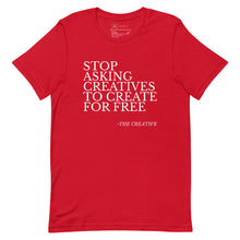 Load image into Gallery viewer, "Stop Askin'" Unisex T-shirt (PURE script)