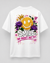 Load image into Gallery viewer, SMILE. We Haven't Met Yet. Unisex Graphic Tee
